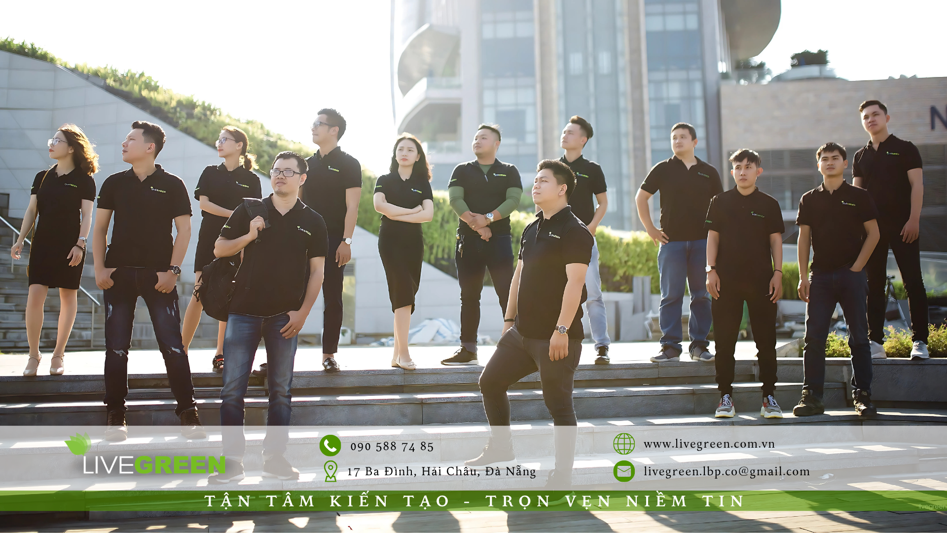 Nhân sự tại công ty LiveGreen